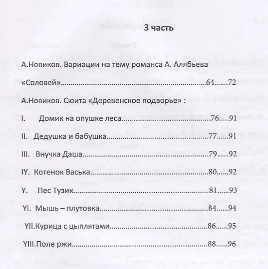 Книга Сборник классических и эстрадно-джазовых пьес. Обработка и переложение для кларнета си бемоль, саксофона-альта в сопровождении фортепиано А. Новикова. Клавир и партия (Александр Новиков) — 3