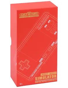 Портативная игровая приставка Retro Genesis Port 3000 (черно-красная, 10 эмуляторов, 4000+игр, 3.0 экран IPS, SD-карта, сохранения)