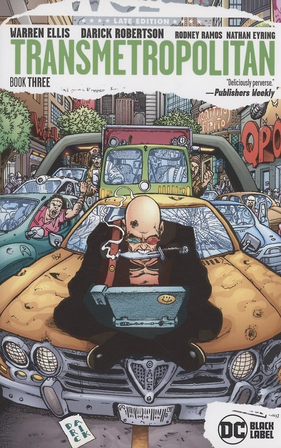Книга Transmetropolitan Book Three (Уоррен Эллис) — 1
