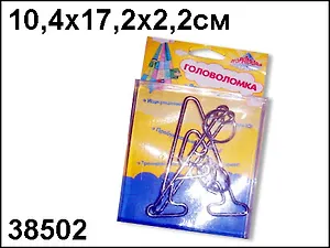 Игрушка Головоломка большая в ассорт. (38502) (коробка) (Пирамида открытий)
