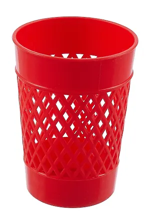 Подставка для ручек стакан INDEX Офис красный IGOS01Rd 318154