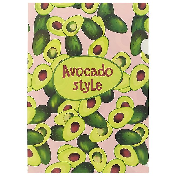 Папка -уголок «Avocado» А4, пластик 0.18 мм 244058 — 1