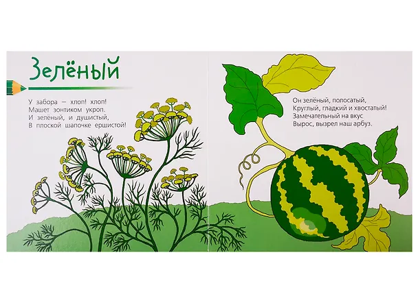 Книга Цвета. Стихи для детей (Гайда Лагздынь) — 3
