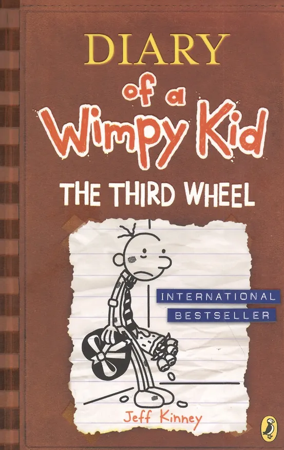 Книга Diary of a Wimpy Kid: The Third Wheel (Jeff Kinney, Джефф Кинни) — 1