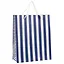 Подарочный пакет «Синие полосы», А4 — 247456 — 1