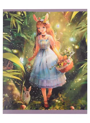 Тетрадь в клетку Listoff, "Уроки волшебства", 48 листов, в ассортименте 2973577