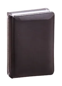 Ежедневник недат. А6 136л Base черный, кожзам, тв.переплет, тонир.блок