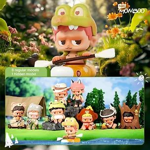 Коллекционная фигурка Дневник кемпинга Monboo, 11см, 12-Toycity-20263, Blind Box, ToyCity 15+ 3158860