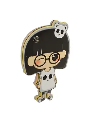 Блокнот Девочка с мишкой (003216) (Карамба) 2407349