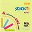 Стикеры Stick`n Magic, неоновые, 100 листов, 7.6 х 7.6 см — 234419 — 2