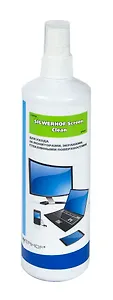 Спрей-очиститель 250мл "SCREEN CLEAN" для ухода за мониторами, экранами и стекл.поверхностями, Silwerhof