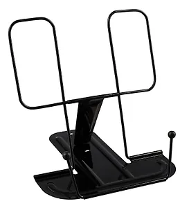 Подставка для книг, металл, черная, Глобус