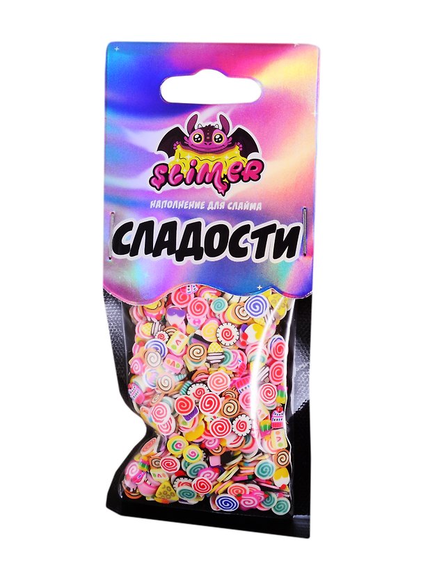 Наполнение для слайма Сладости  ТМ Slimer, пластик 2823769 — 1