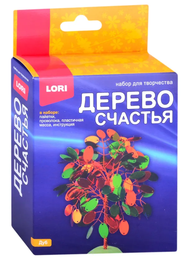 Набор для творчества ТМ Lori Дерево счастья "Дуб" Дер-031 2861878 — 1