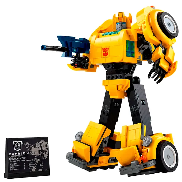 10338 Конструктор LEGO Icons Трансформеры: Робот Бамблби, 950 деталей, возраст 18+ 3169404 — 4
