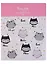 Тетрадь в клетку InFolio, Funny cats, 48 листов — 246386 — 1