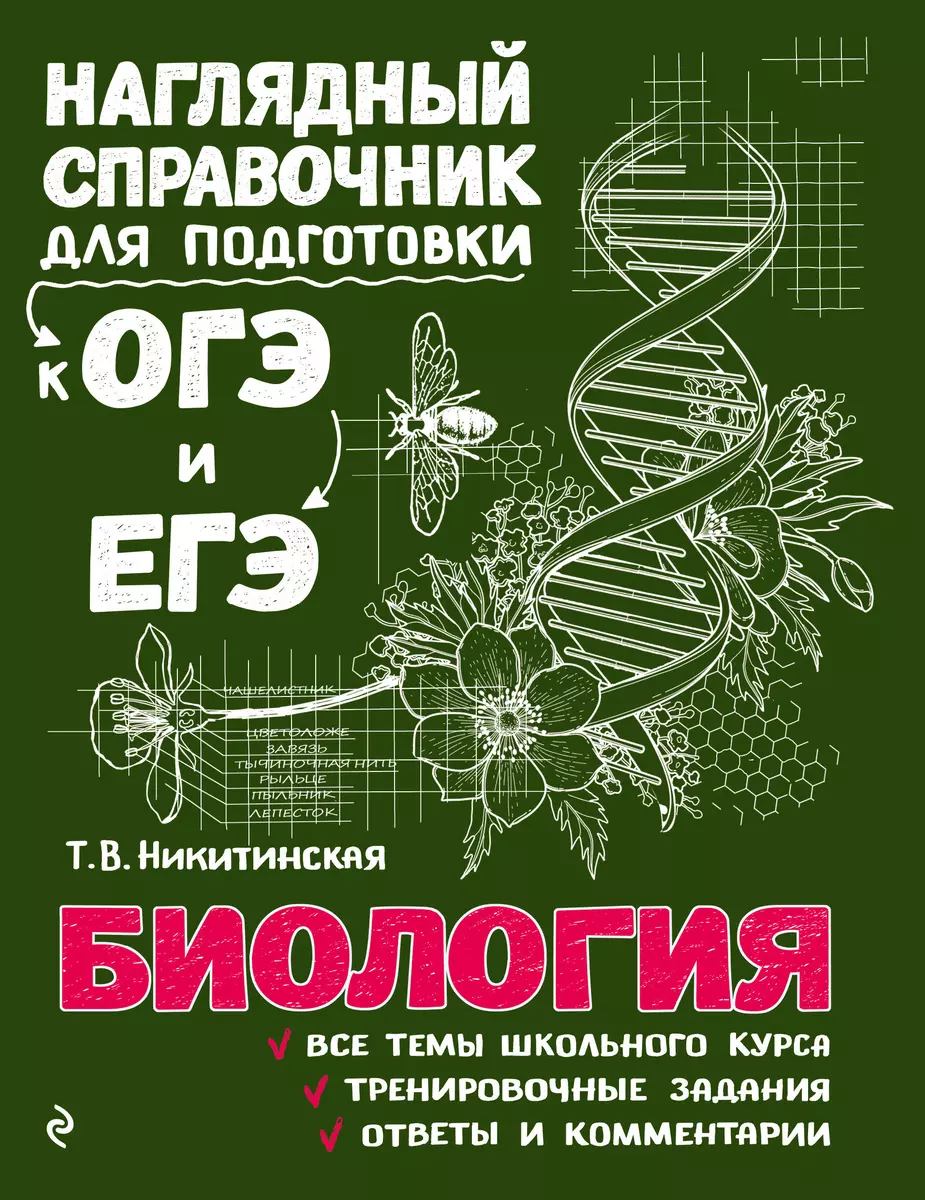 Биология (Татьяна Никитинская) - купить книгу с доставкой в  интернет-магазине «Читай-город». ISBN: 978-5-04-093040-1