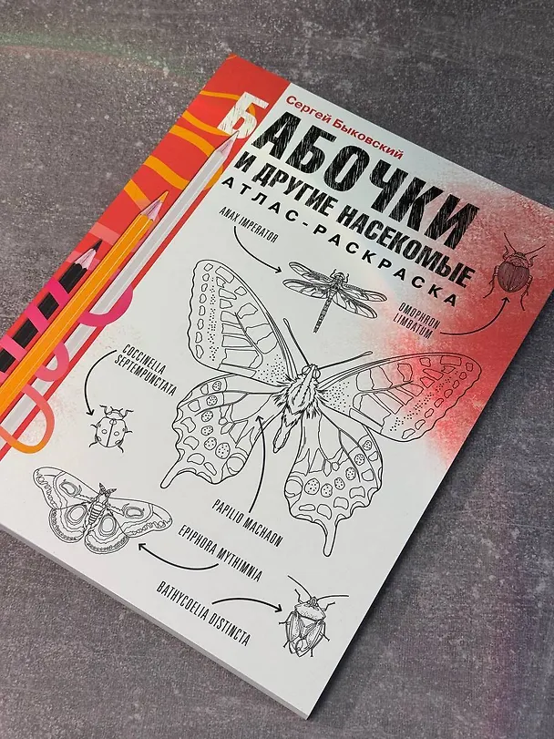 Книга Бабочки и другие насекомые (Сергей Быковский) — 5