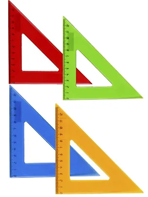 Угольник 12 см 45*90*45, в ассортименте 263015