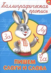 КАЛЛИГРАФИЧЕСКАЯ ПРОПИСЬ А4. ПИШЕМ СЛОГИ И СЛОВА