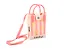 Сумочка вязаная с застежкой Бантики (розовая) (12х18х6) (текстиль) (12-Yiheng-0610) — 3108912 — 2