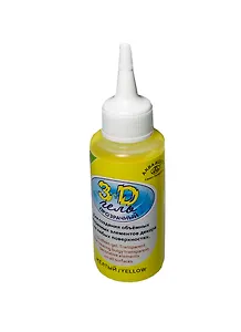 Гель 3D-эффект 50мл. желтый (К3503) (флакон с дозатором)