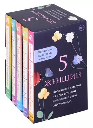 5 женщин. Коллекция культовых мемуаров: Джаннетт. Мэри. Кимберли. Лиз. Селена (комплект из 5 книг) — 2850725 — 1