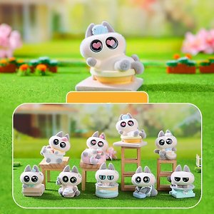 Коллекционная фигурка Котик и один день дома, 7см, Blind Box, Top Toy