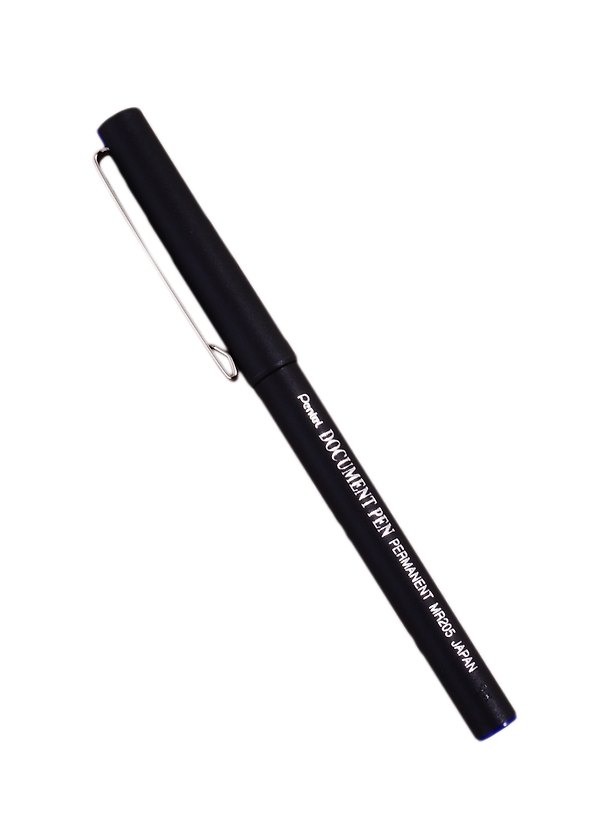Ручка-роллер синяя 0,5 мм, Document Pen, Pentel 204111 — 1