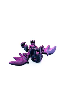 Фигурка 3D с кнопкой Летучая мышь Эхо (пластик) (14х8) (09003999)