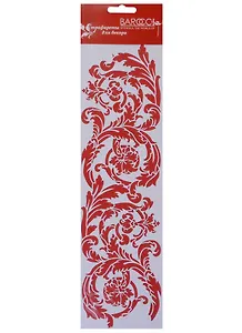 Трафарет Barocci ПВХ Бордюр Классика 2 10х34см Б-050