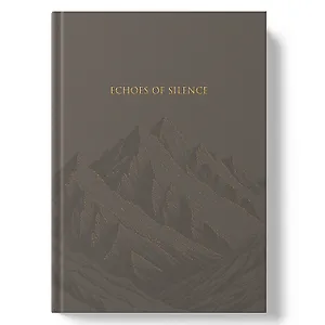 Книга для записей А4 200л кл. "Great Book. Mountains" 7БЦ, мат. лам., тисн. фольгой, офсет