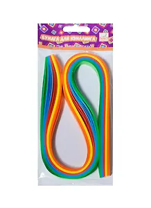 ACTION! Fancy Creative Набор бумаги цветной для квиллинга Радуга 9мм*53см, 100шт., 5 цветов