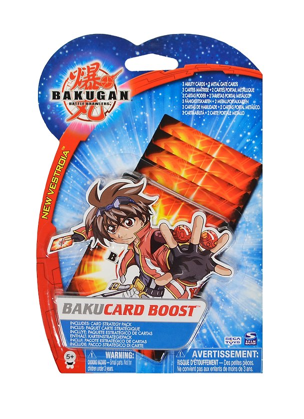 Игрушка, BAKUGAN,  Bakucard boost (Набор карточек 5шт.) ,  в ассортименте 2274811 — 1