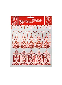 Трафарет пластик многоразовый ПВХ Бордюр Классицизм (Л-110) (20х25см)