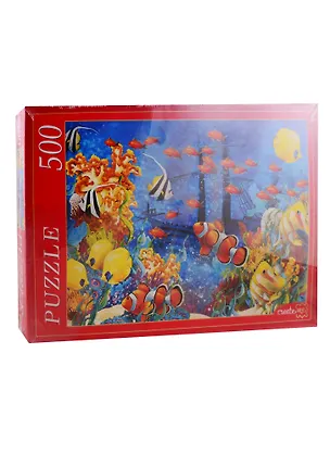 Пазл РЫЖИЙ КОТ 500 эл. 50*34,5см. Подводный мир 2794829