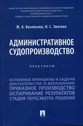 Административное судопроизводство. Практикум — 2982962 — 1