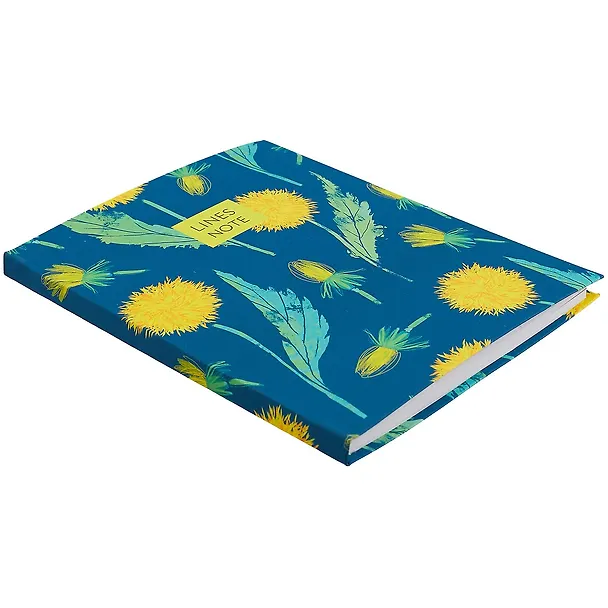 Книга для записей А5 96л лин. "Flower" интегр.переплет, ламинация soft-touch 2878232 — 2