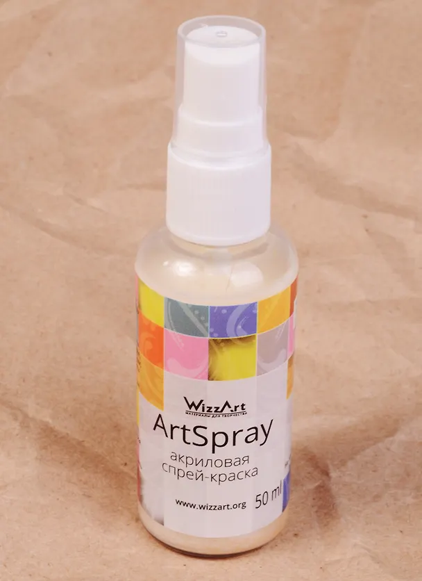 Спрей-краска акриловая ArtSpray Слоновая Кость перламутровый (50 мл) (SR17.50) 2594013 — 1
