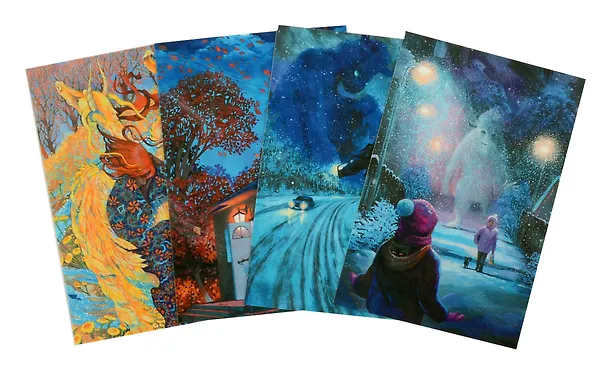 Книга Метафорические открытки "Мои чудища и чудеса" (Виктория Гашинская) — 2