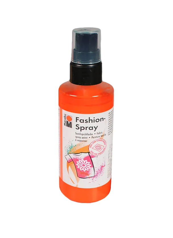 Краска-спрей по ткани Marabu-Fashion Spray цв. 212 Фламинго (171950212) (100мл) 2418741 — 1