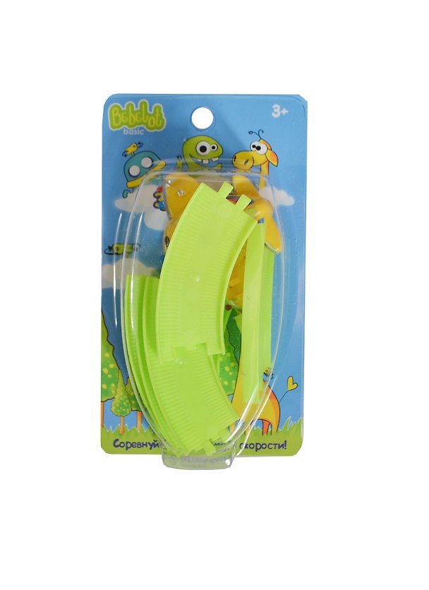 Игрушка заводная Bebelot Самолет в компл. рельсы (ВЕВО408-025) (Bebelot Basic) (3+) (блистер) 2425508 — 1