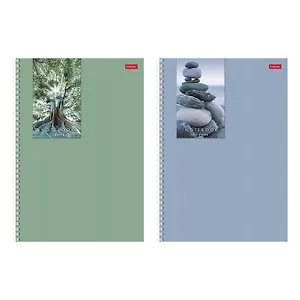 Тетрадь А4 80 листов, клетка, "Прикосновение к природе", в ассортименте