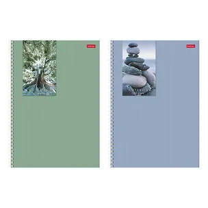 Тетрадь А4 80 листов, клетка, "Прикосновение к природе", в ассортименте 3103535