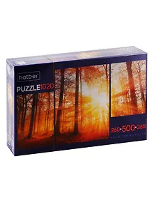 Пазл HATBER Premium 260+500+260 элементов TRIPTYCH 3 картинки в 1 коробке -В тишине природы