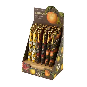 Ручка шариковая синяя  "Флора. Райская", 0,38мм, Bruno Visconti