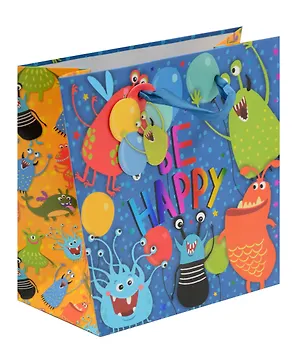 Пакет А5 20*20*10 "Be happy" дет., бум.мат.ламинат 3040469