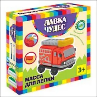 Набор масса для лепки Пожарная машина (100-18287) (Лавка чудес) 2334029 — 1