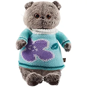 Мягкая игрушка Басик в весеннем свитере (25 см) (Ks25-141) 2784688