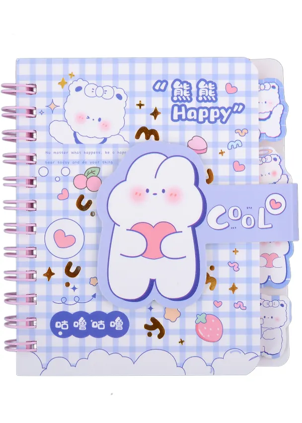 Записная книжка «Cool» А6, 65 листов, на липучке 2980646 — 3